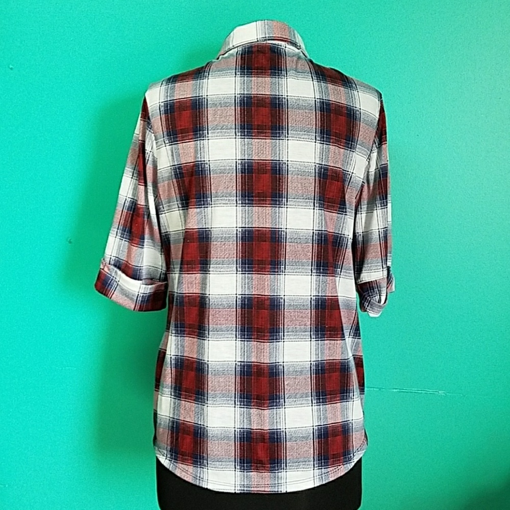 Plaid Top - Picture 2 of 2